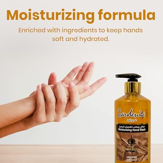Gardenia LUXURY HANDWASH LIQUID SOAP PACK OF 3 (500ML EACH)  MOISTURIZING OUD FRAGRANCE, EFFECTIVE PROTECTION & PERSONAL HYGIENE - Image 3